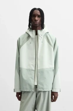 ZARA Blusões^BLUSÃO COLOR BLOCK Cinzento-pérola