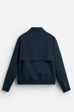 ZARA Blusões^BLUSÃO COM ESTRUTURA Azul-marinho