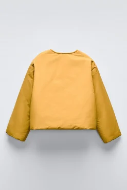 BLUSÃO COM FECHO CRUZADO-ZARA Clearance