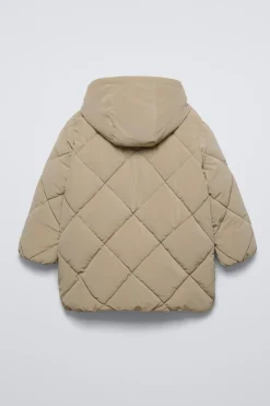 BLUSÃO COMPRIDO ACOLCHOADO-ZARA Sale