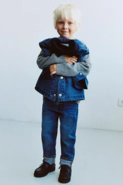 BLUSÃO DENIM ACOLCHOADO-ZARA Outlet
