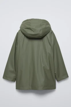 BLUSÃO ENGOMADO WATER REPELLENT-ZARA Cheap