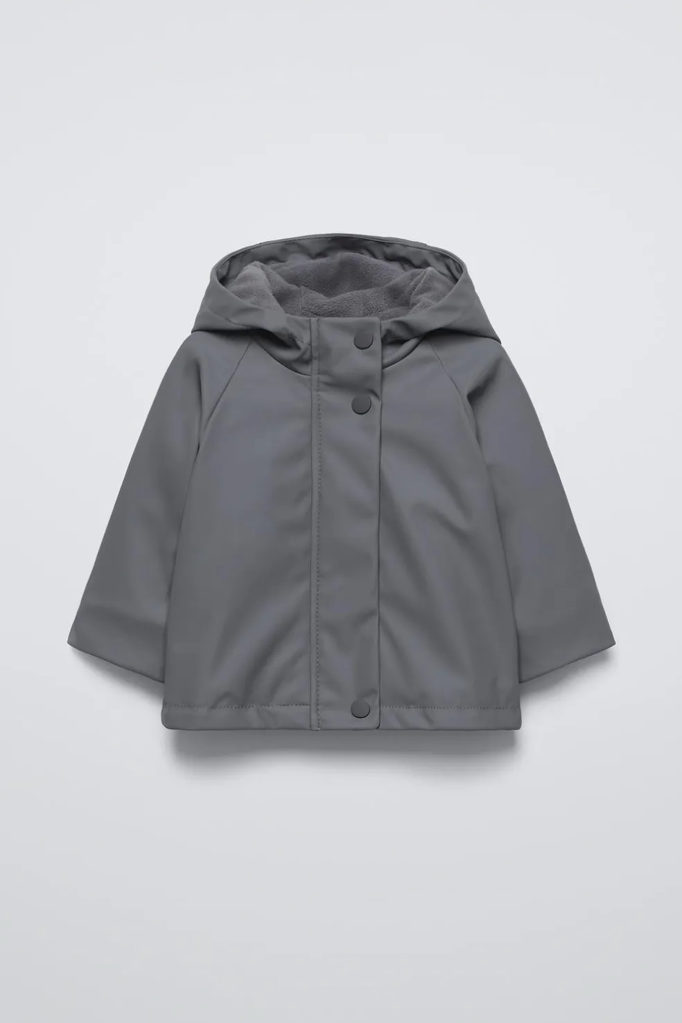 BLUSÃO ENGOMADO WATER RESISTANT-ZARA Shop