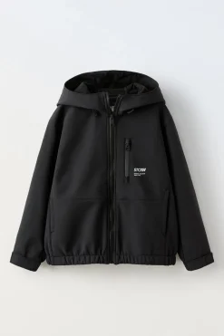 BLUSÃO TÉCNICO COM CAPUZ WATER REPELLENT-ZARA Clearance