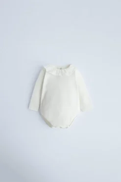 BODY COMBINADO COM FOLHO-ZARA Sale