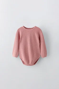 BODY DE MALHA COM LÃ-ZARA Flash Sale