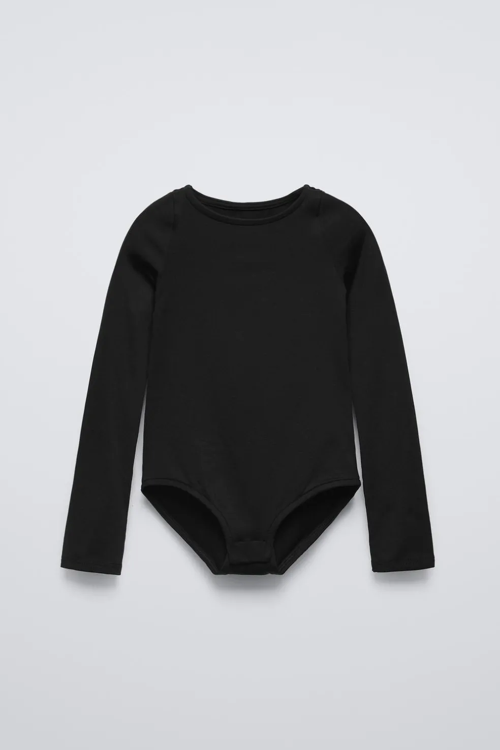 BODY DE POLIAMIDA DE MANGA COMPRIDA-ZARA Online