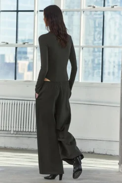 ZARA Winter Layersnew^BODY LAVADO ETIQUETA Castanho
