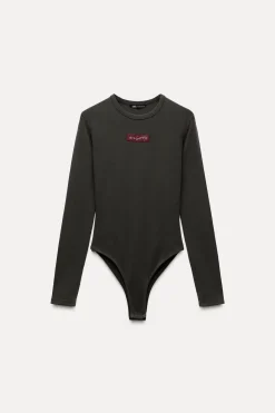 ZARA Winter Layersnew^BODY LAVADO ETIQUETA Castanho
