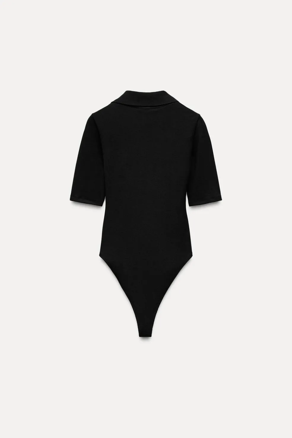 ZARA Tops / Bodies^BODY SOFT INTERLOCK Preto