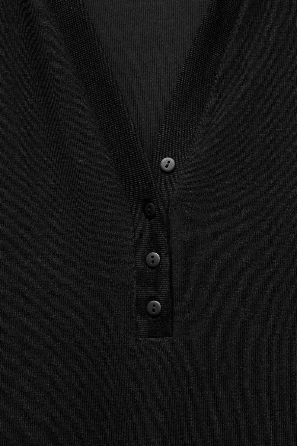 ZARA Tops / Bodies^BODY SOFT INTERLOCK Preto