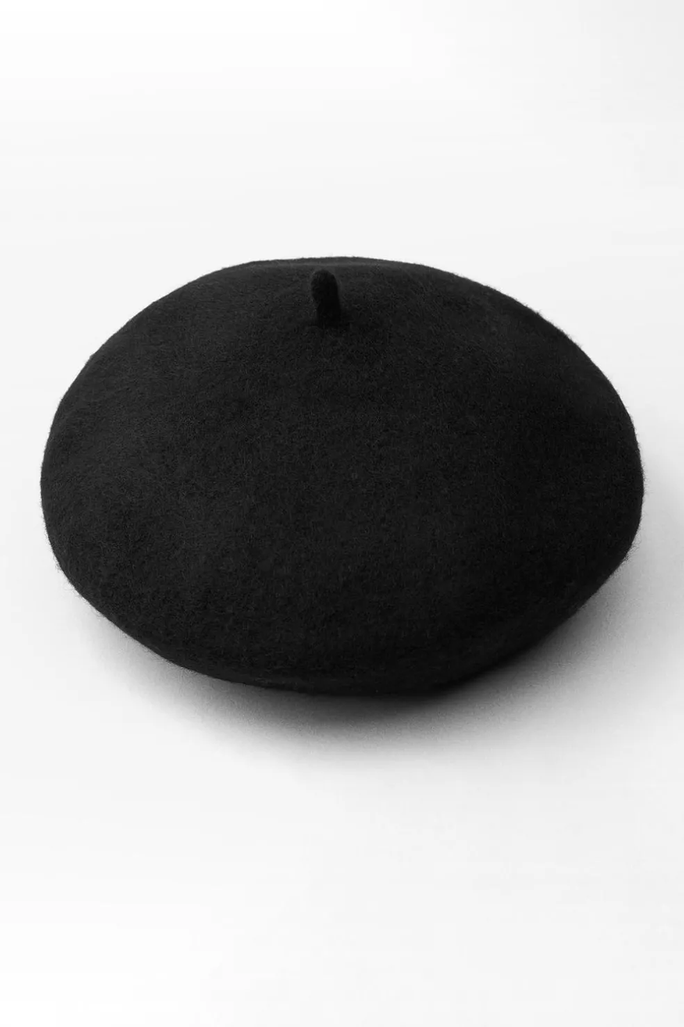 ZARA Acessórios / Bijuteria^BOINA DE LÃ COM LAÇO Preto