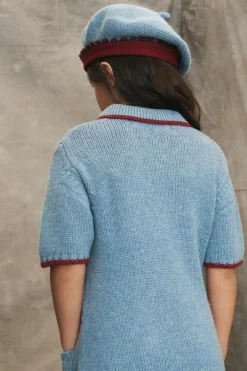BOINA DE MALHA CONTRASTANTE COM LÃ LIMITED EDITION-ZARA Flash Sale