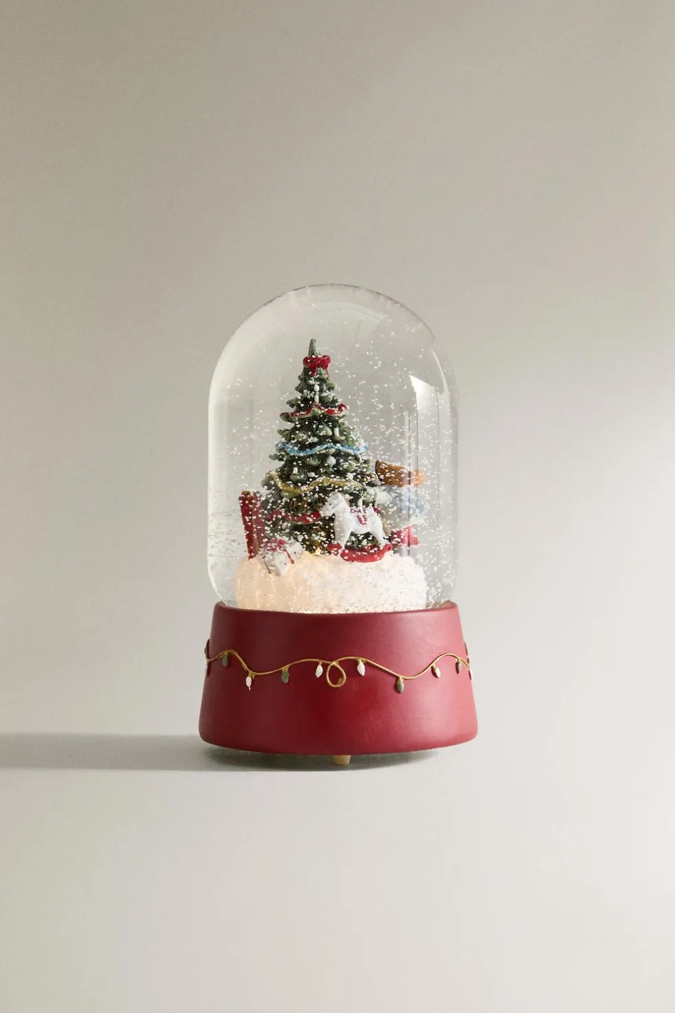 BOLA DE NEVE MUSICAL COM ÁRVORE DE NATAL-ZARA Cheap