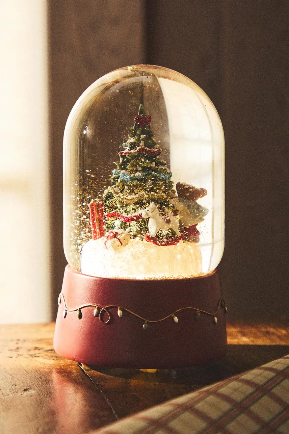 BOLA DE NEVE MUSICAL COM ÁRVORE DE NATAL-ZARA Cheap