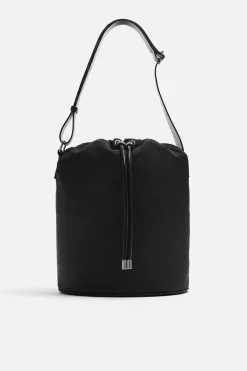 ZARA Malas / Mochilas^BOLSA BALDE X NANUSHKA Preto