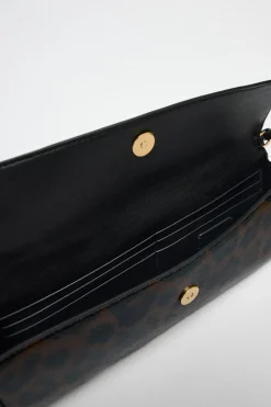 ZARA Malas^BOLSA COMPRIDA COM PORMENOR Leopardo