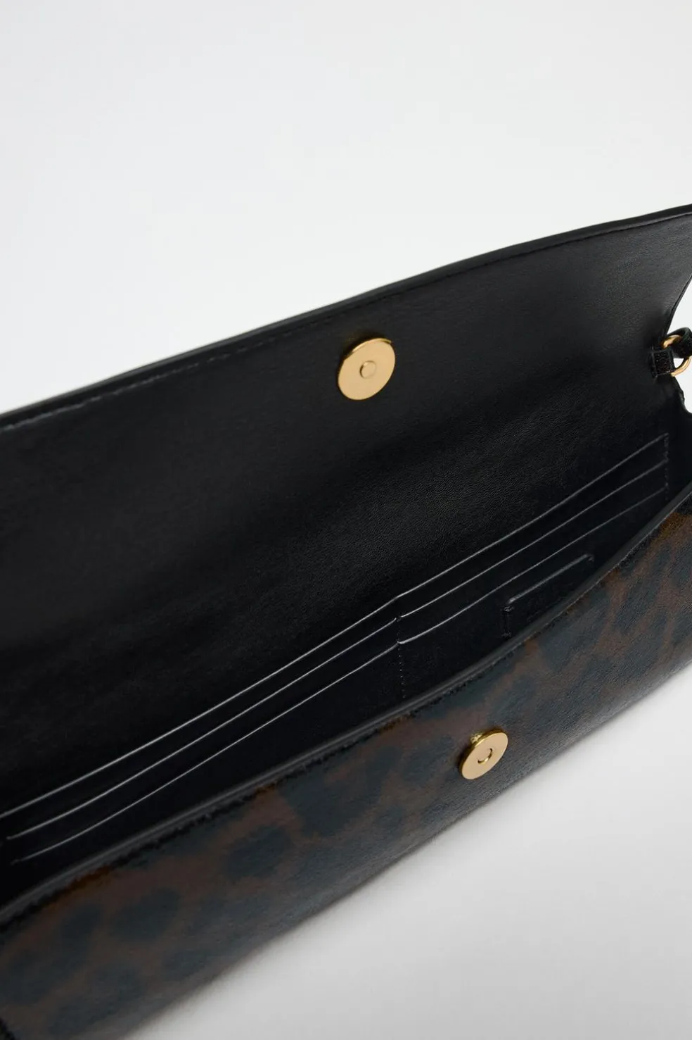 ZARA Malas^BOLSA COMPRIDA COM PORMENOR Leopardo