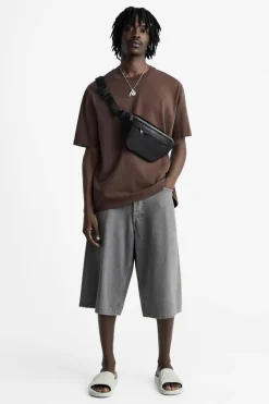 ZARA Malas / Mochilas^BOLSA DE CINTURA BÁSICA Preto