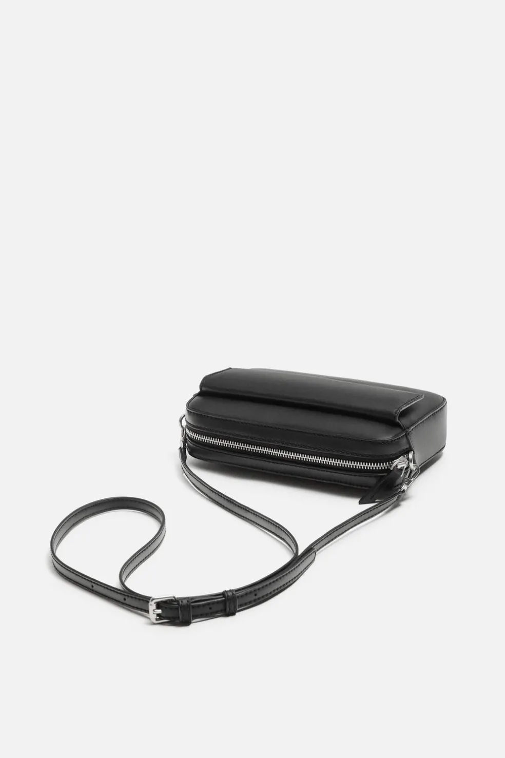 ZARA Malas / Mochilas^BOLSA TIRACOLO LISA Preto