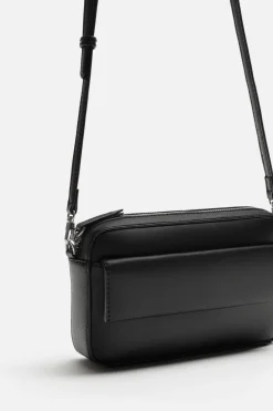 ZARA Malas / Mochilas^BOLSA TIRACOLO LISA Preto
