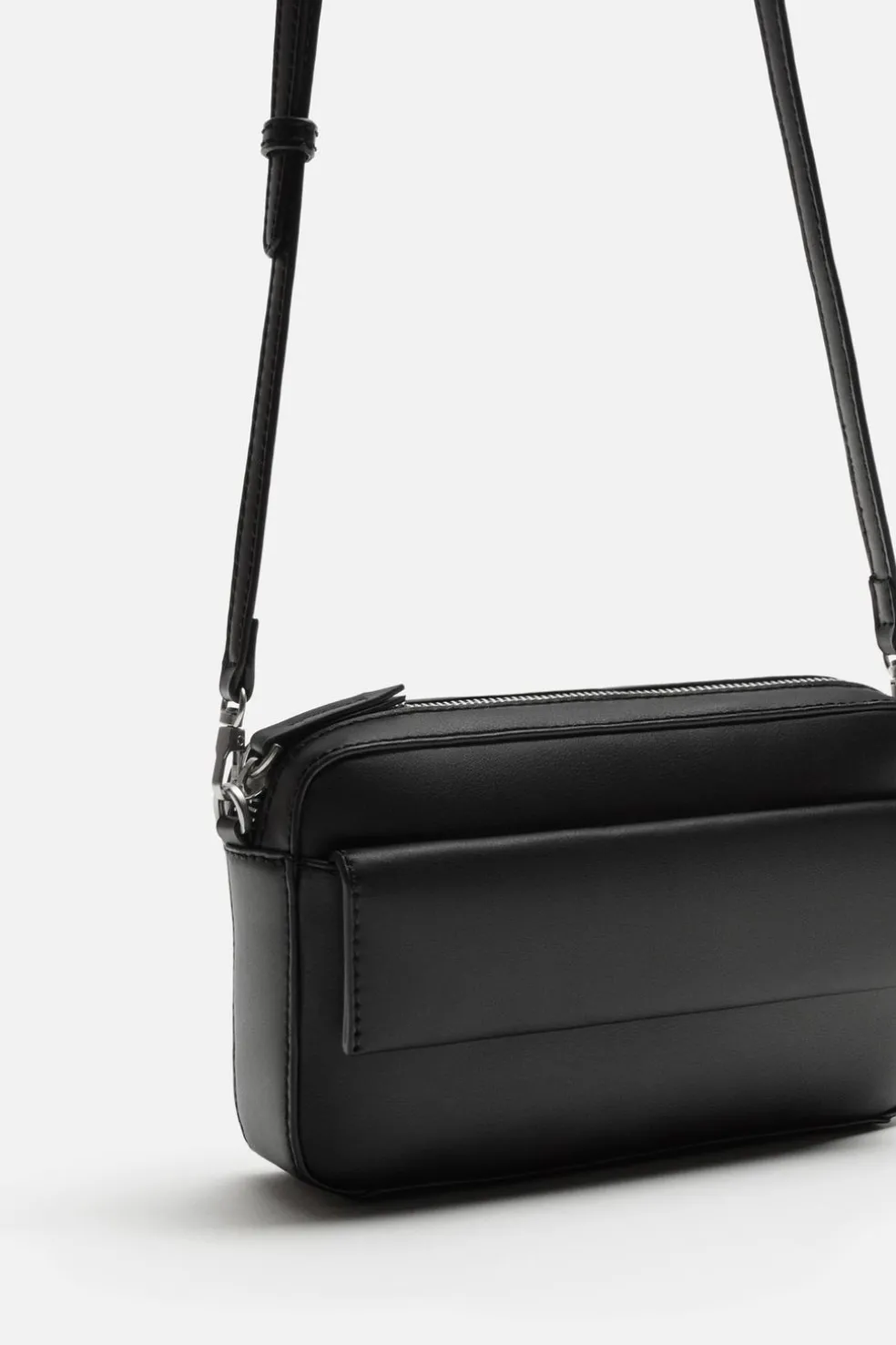 ZARA Malas / Mochilas^BOLSA TIRACOLO LISA Preto