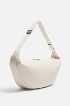 ZARA Malas / Mochilas^BOLSA TIRACOLO SOFT Branco-cru