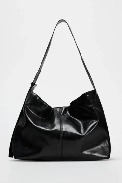 ZARA Malas^BOLSA TOTE BAG Preto