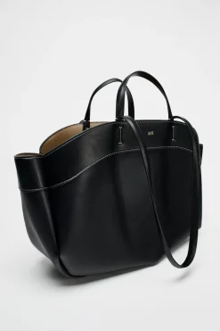 ZARA Malas^BOLSA TOTE BAG Preto