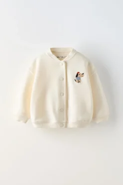 BOMBER COM BORDADO DE CÃO-ZARA Sale