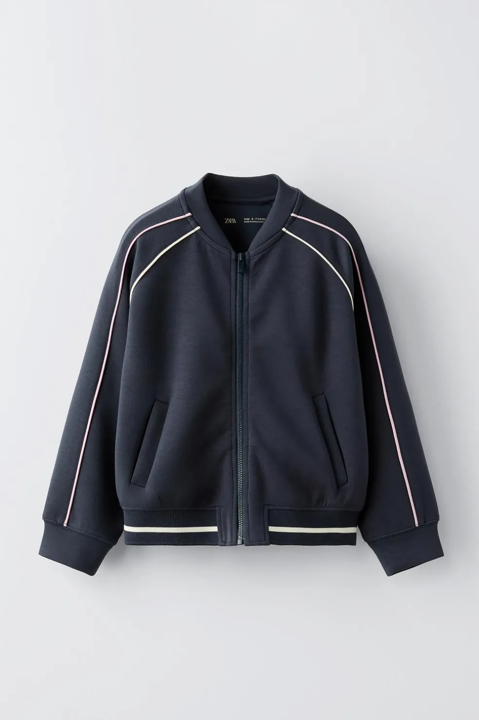 BOMBER COM VIVOS CONTRASTANTES-ZARA Online