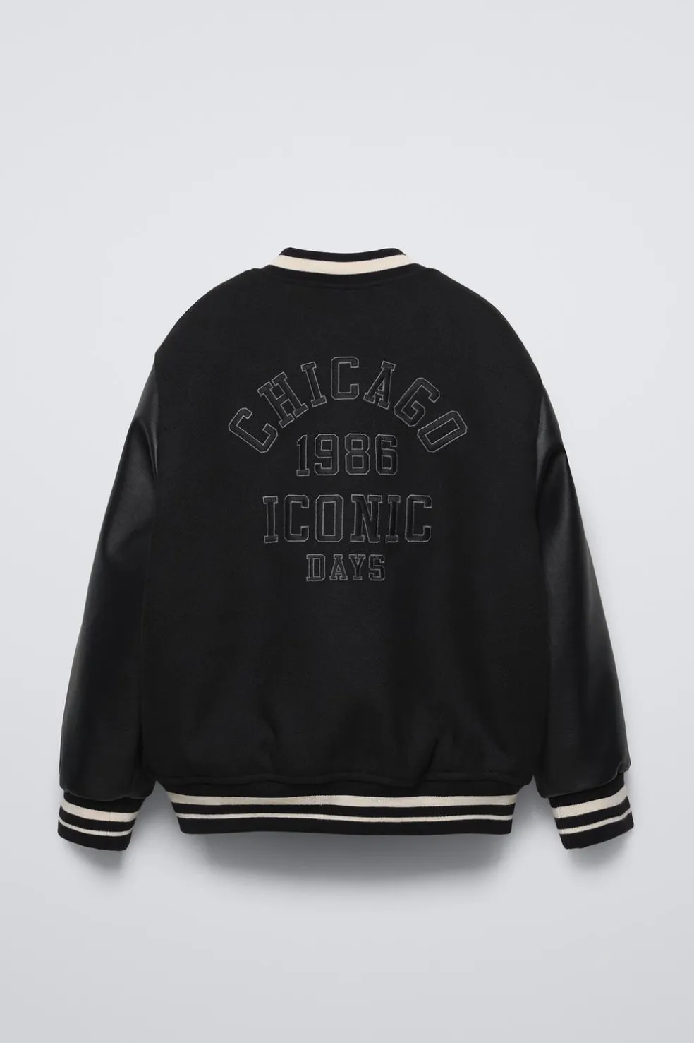 BOMBER COMBINADO EFEITO DE PELE-ZARA New