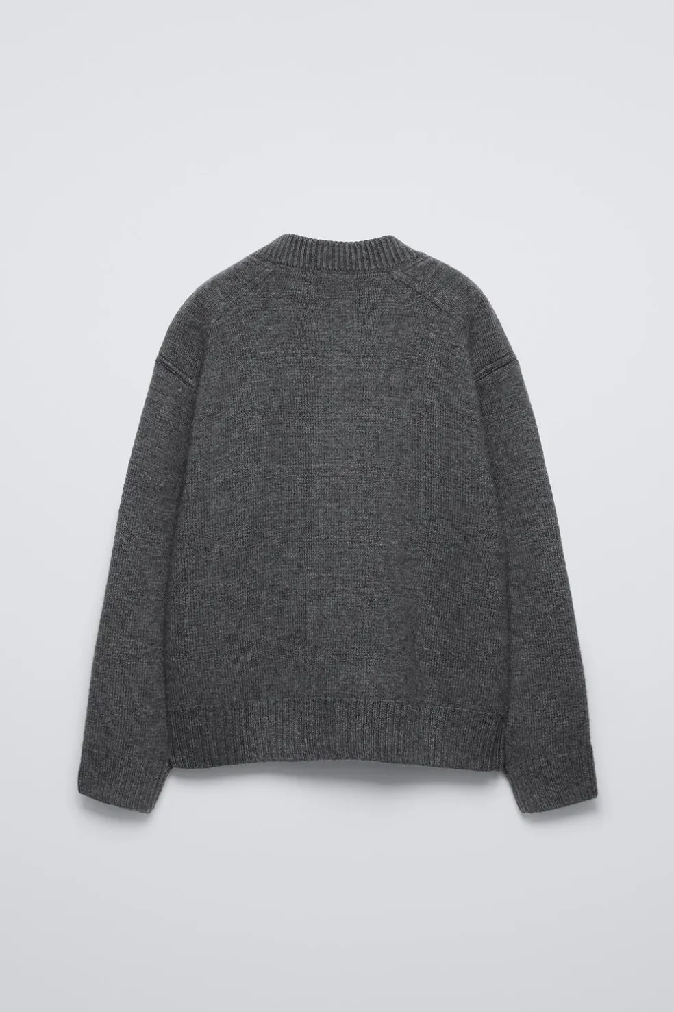 BOMBER DE MALHA COM FECHO DE CORRER E LÃ-ZARA Outlet