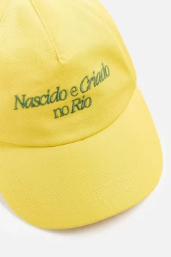 ZARA Acessórios^BONÉ BORDADO CONTRASTE Amarelo