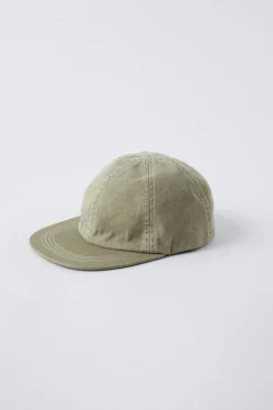 BONÉ COM PESPONTES-ZARA Store
