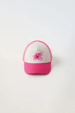 BONÉ DE REDE FLOR BRILHO-ZARA Clearance