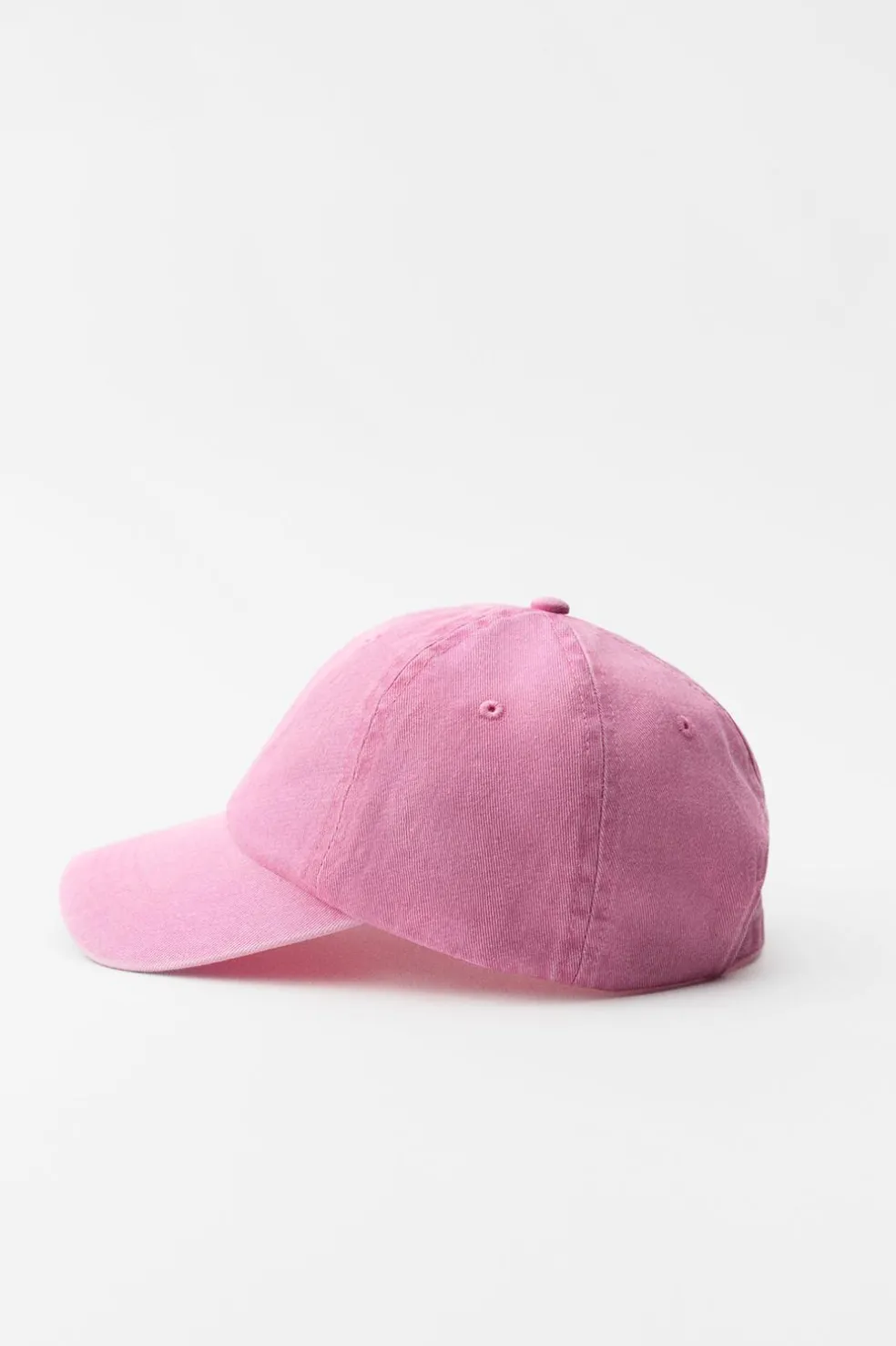 ZARA Acessórios / Bijuteria^BONÉ DE SARJA E EFEITO DE LAVAGEM Rosa