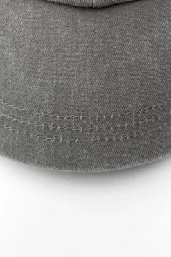 ZARA Acessórios / Bijuteria^BONÉ DE SARJA E EFEITO DE LAVAGEM Cinzento