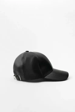 ZARA Acessórios / Bijuteria^BONÉ PELE Preto