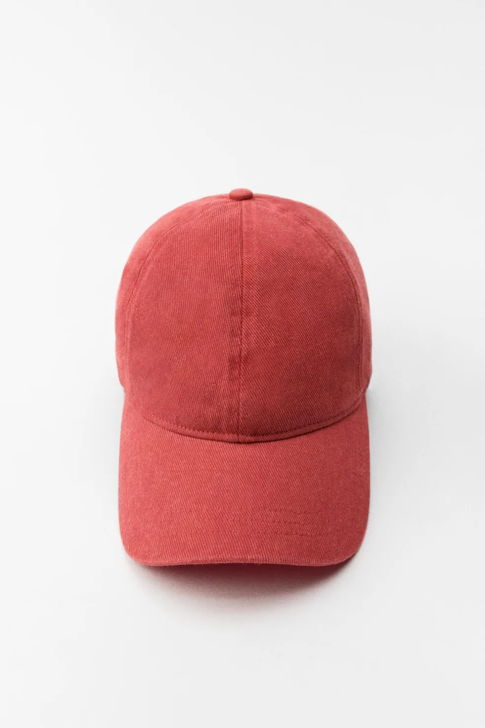 ZARA Acessórios / Bijuteria^BONÉ SARJA BÁSICO Vermelho