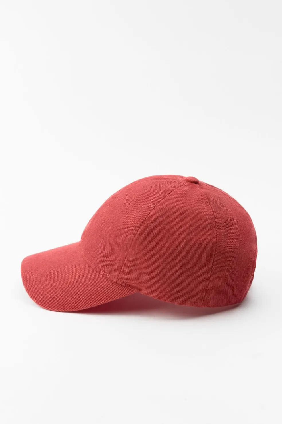 ZARA Acessórios / Bijuteria^BONÉ SARJA BÁSICO Vermelho