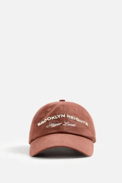 ZARA Acessórios^BONÉ SUAVE COM BORDADO Terracota