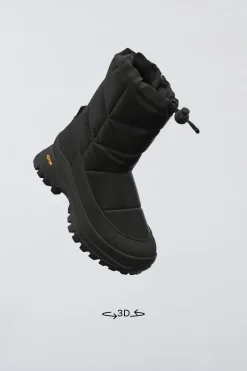 BOTA ACOLCHOADA WATER REPELLENT VIBRAM ®-ZARA Cheap