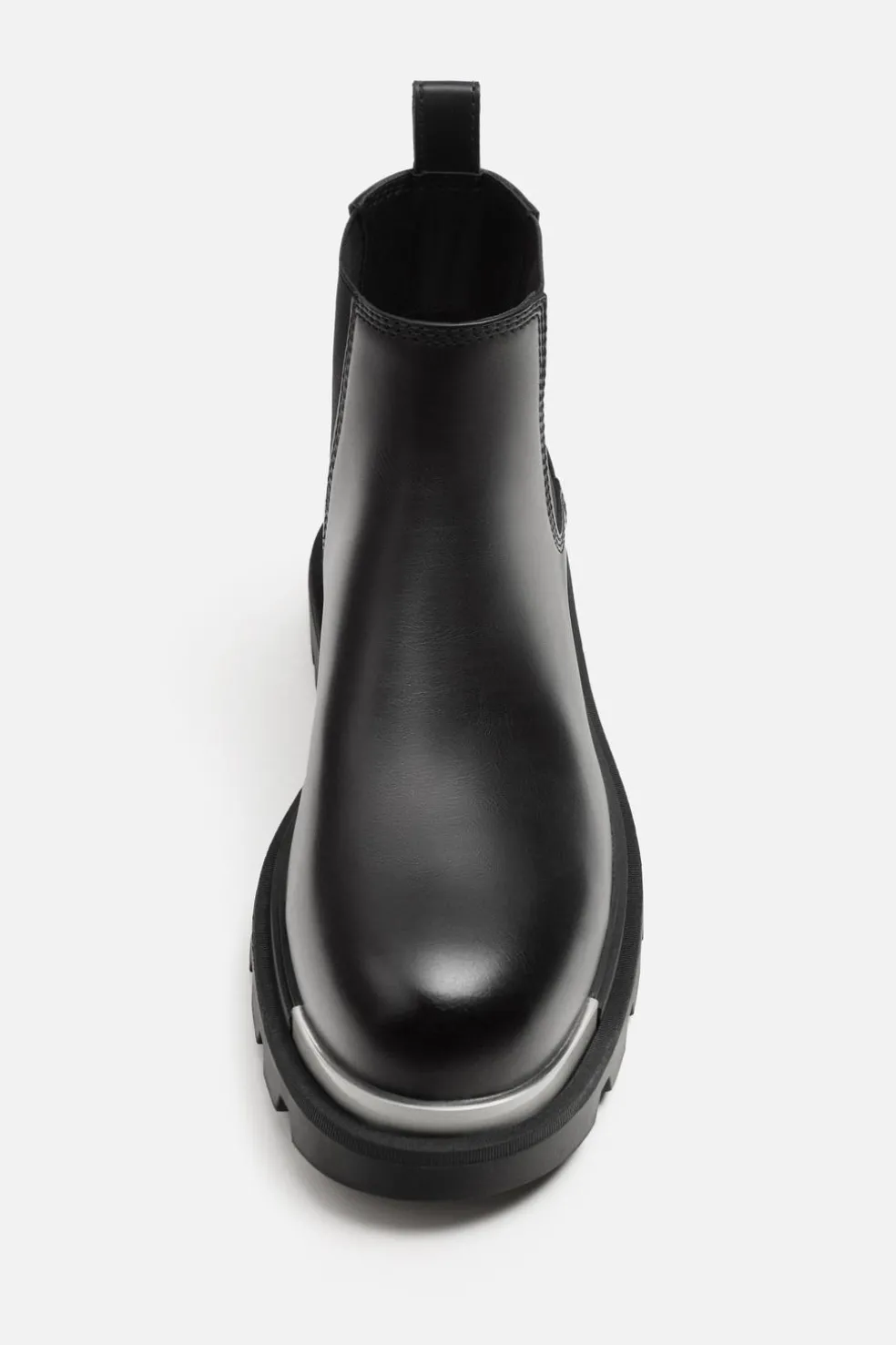 ZARA Vestuário De Inverno^BOTA CHELSEA COM VOLUME Preto