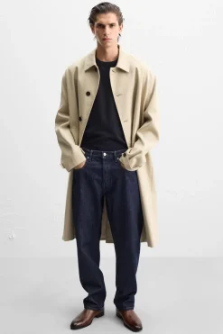 ZARA Vestuário De Inverno|Sapatos^BOTA CHELSEA PONTA Torrado-escuro