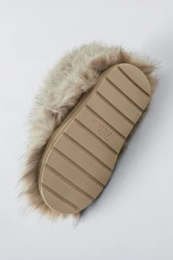 BOTA COM PELO-ZARA Best Sale