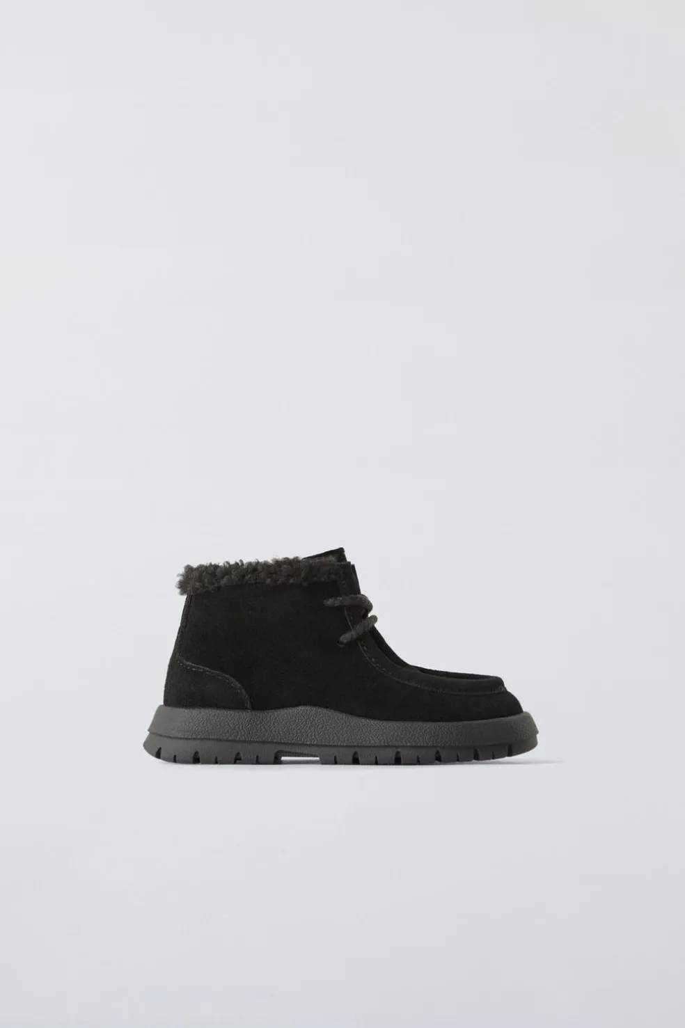 BOTA COM REBORDO EM PELE-ZARA Shop