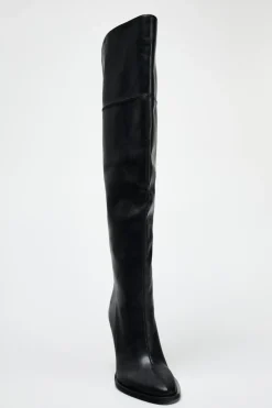 ZARA Sapatos^BOTA COM TACÃO CANO XL Preto