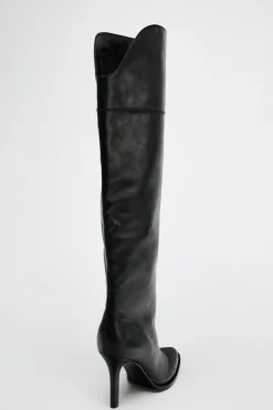 ZARA Sapatos^BOTA COM TACÃO CANO XL Preto