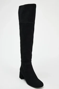 ZARA Sapatos^BOTA COM TACÃO EM CROUTE Preto